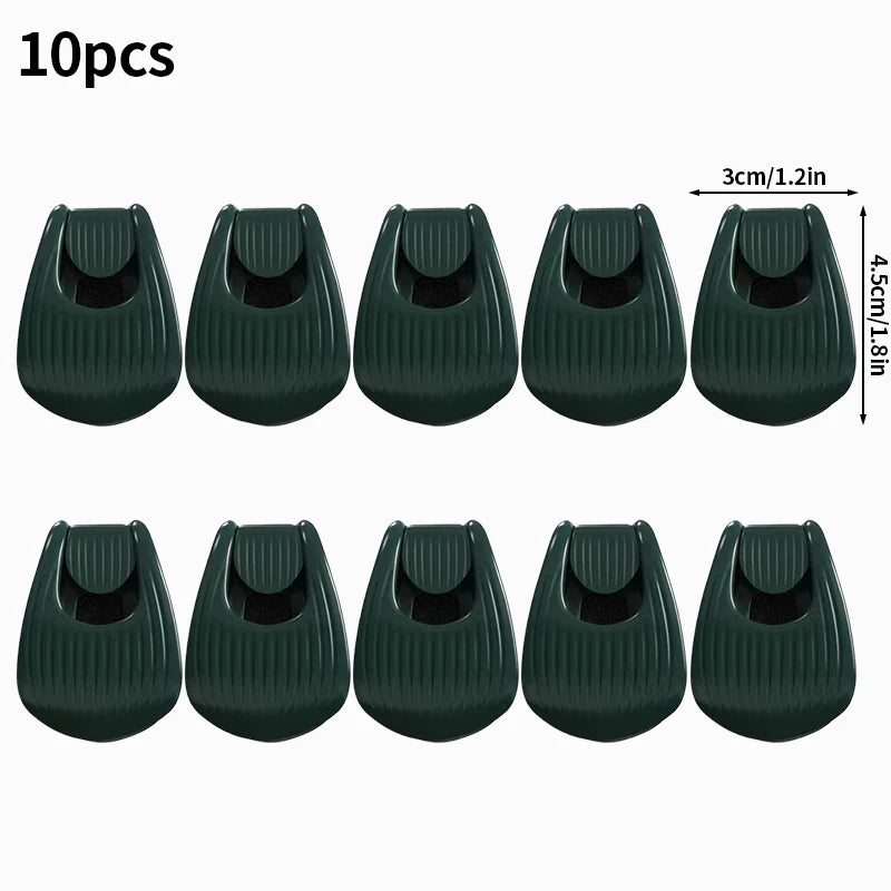 2/4/10pcs Quick-Attach Fishing Rod Clip Multifunctional Anti-Slip Fishing Rod Holder Grip Tackle Organizer Fishing Tools 낚시용품