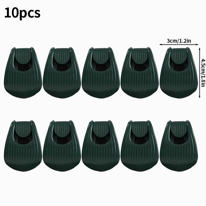 2/4/10pcs Quick-Attach Fishing Rod Clip Multifunctional Anti-Slip Fishing Rod Holder Grip Tackle Organizer Fishing Tools 낚시용품