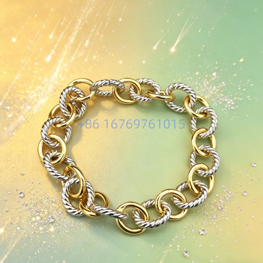 2026 New Dav High-Quality Bracelet Series Luxury Trendy Jewelry Gift Minimalist Fashion Design Unisex  SL01
