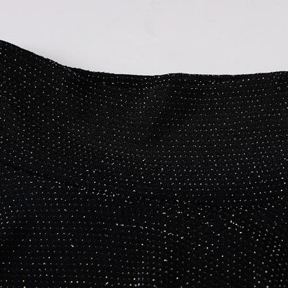 Women's Black Long Sleeve Backless Bodycon Jumpsuit Streetwear Romper Playsuit Solid Color Autumn Winter Fashion 2025