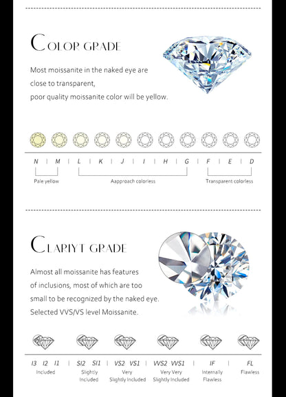 ATTAGEMS 1.0ct Round Engagement Ring 18K Yellow Gold Plated 925 Sterling Silver Diamond Moissanite Rings For Women Fine Jewelry