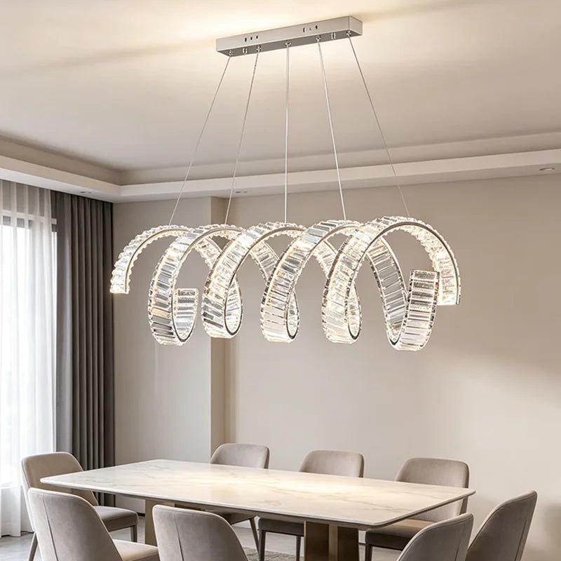 Nordic Minimalist Home Decor Lighting Fixtures, Living Room Bedroom Dining Room Indoor Chandelier Pendant Lights