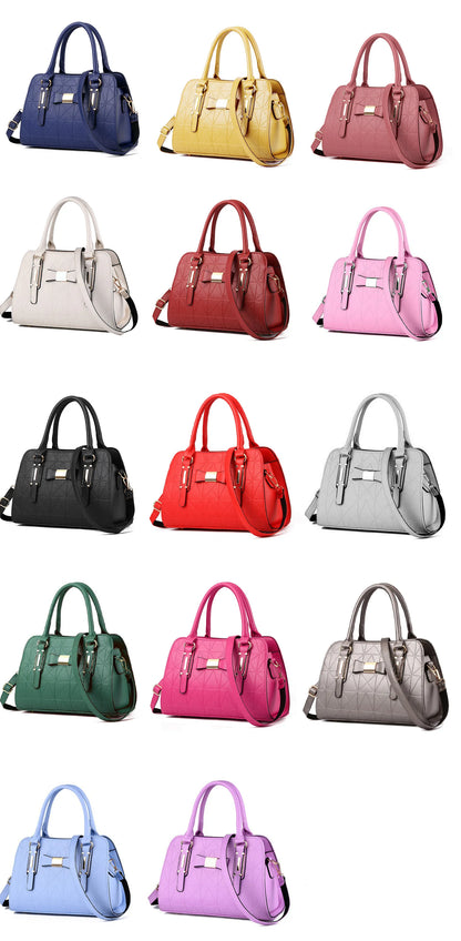 Luxury Women's PU Leather Crossbody Bags Large Capacity Womens Shoulder Purses and Handbags Casual Fashion Classic Tote Bolsa