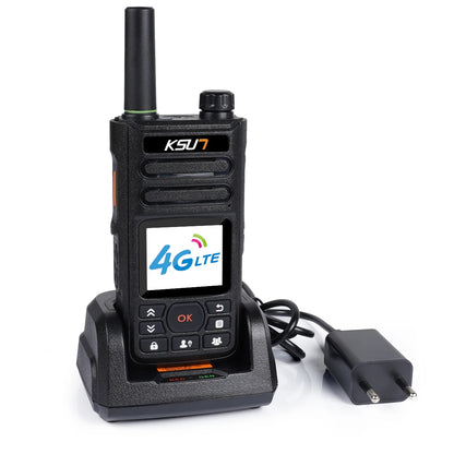 KSUT ZL10 Zello Walkie Talkie 4g Radio Work With Sim Card Blue Tooth Long Range Two Way Radio Walkie Talkie Profesional Powerful