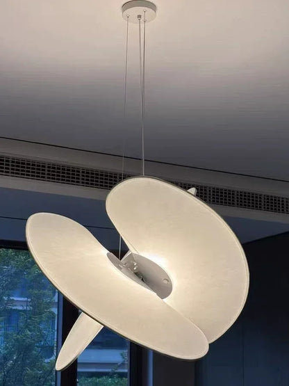 Nordic Designer Silk Pendant Light for Bar Restaurant Shop Study Room Bedroom Dining Room Living Home Decoration Indoor Lighting