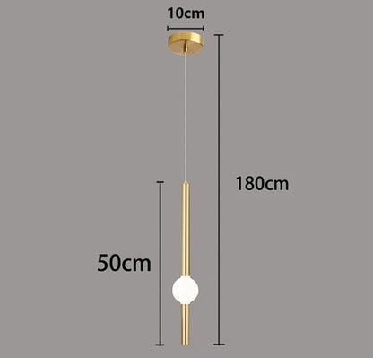 1pc Modern Home Decor LED Lights Bedroom Lamp Bedside Pendant Light Lamps LED Chandeliers Hanging Light Indoor Lighting