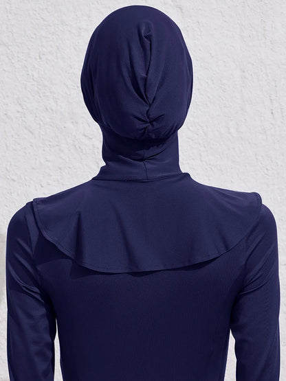 1PCS Summer Sporty Bath Swim Hijab Swimming Instant Turban Women , Extended Neck Design