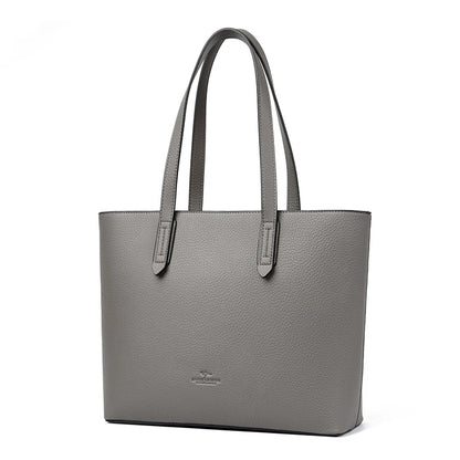 Genuine High Quality Large Capacity Shoulder Bag Female Tote Bag New Luxury Designer Handbag For Fashion Women Brand Shopper Bag