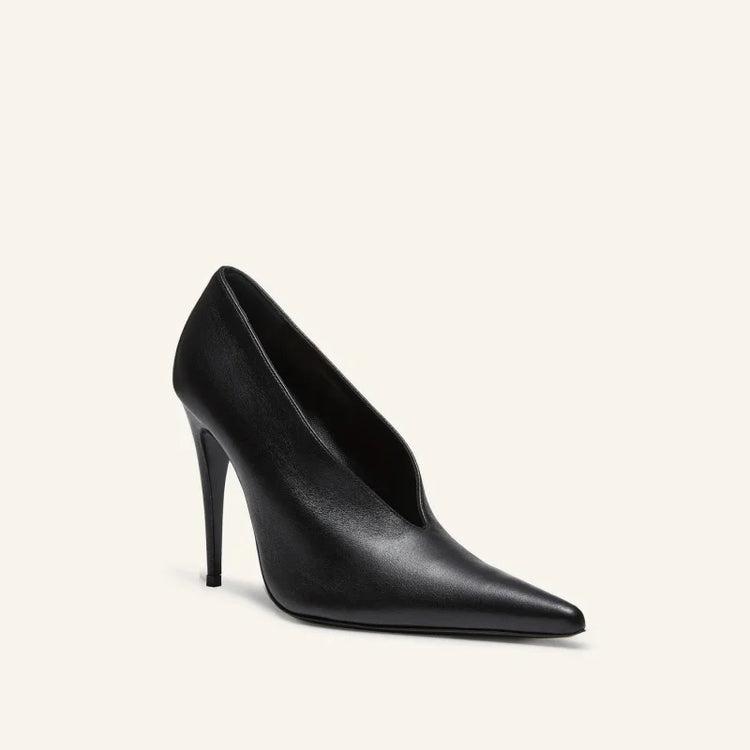 2026Spring/Summer New Pointed Stiletto Single Shoes European and American Fashion 34-45 Large Women's Fashion Women's Shoes