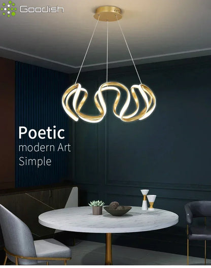 Modern Nordic LED Pendant Lights Minimalist Luxury Lamps for Living Dining BedRoom Home Decoration