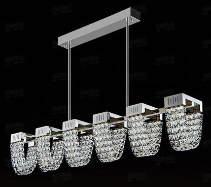 2025 New Home DecorationPendant Lights Luxury Crystal Living Room Chandelier Bedroom Pendant Lamp Ceiling Light  Indoor Lighting