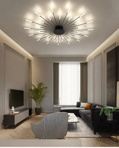 Modern LED Ceiling Lamp Living Room Dining Bedroom Ceiling Chandelier Lights Nordic Design Home Decor Indoor Lighting