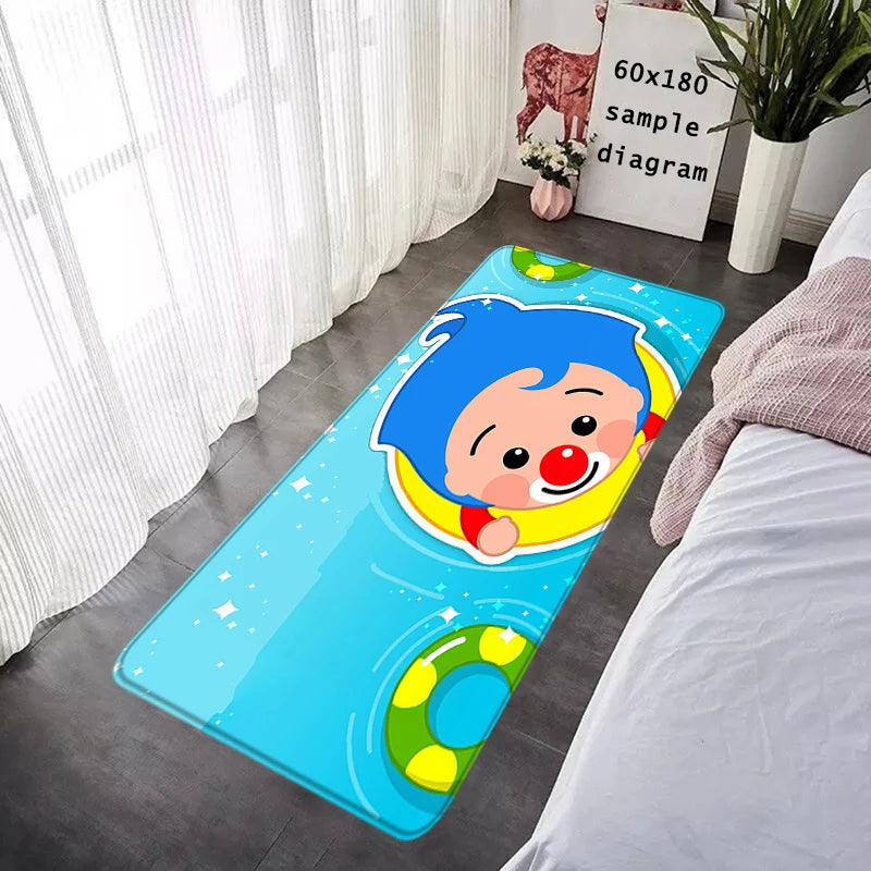Cartoon Foot Rug Welcome Floor Mat for Entryway Plim Plim Bathroom Hallway Carpet Kitchen Water Adsorbed Rugs Fluffy Home Decor