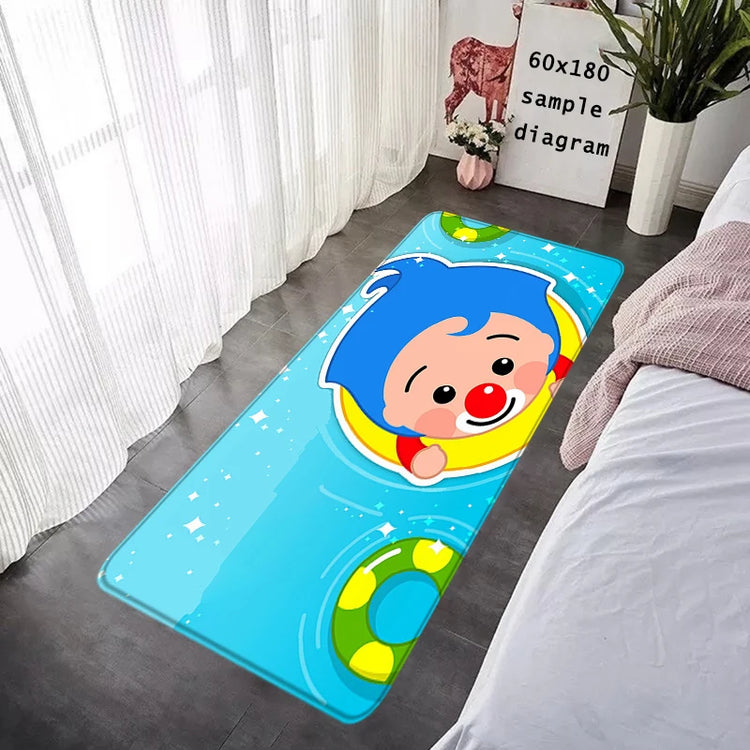 Cartoon Foot Rug Welcome Floor Mat for Entryway Plim Plim Bathroom Hallway Carpet Kitchen Water Adsorbed Rugs Fluffy Home Decor