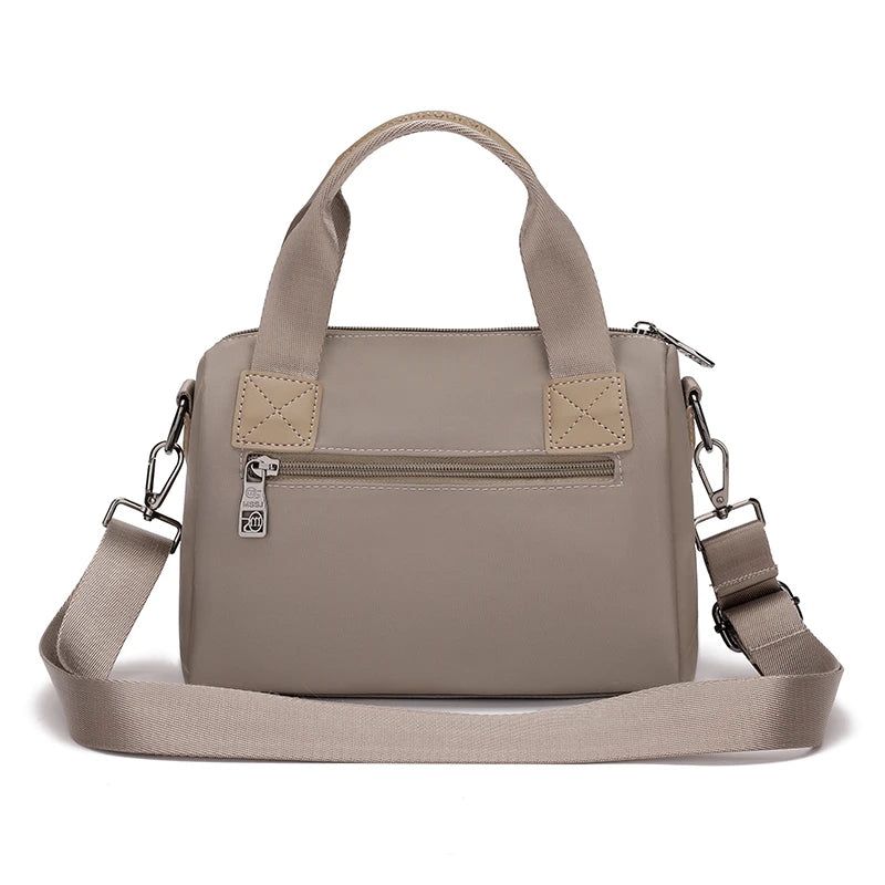 Ladies Lightweight Shoulder Bag Waterproof Nylon Handbag for Commuter Work Casual Crossbody Bags for Women Messenger Bag