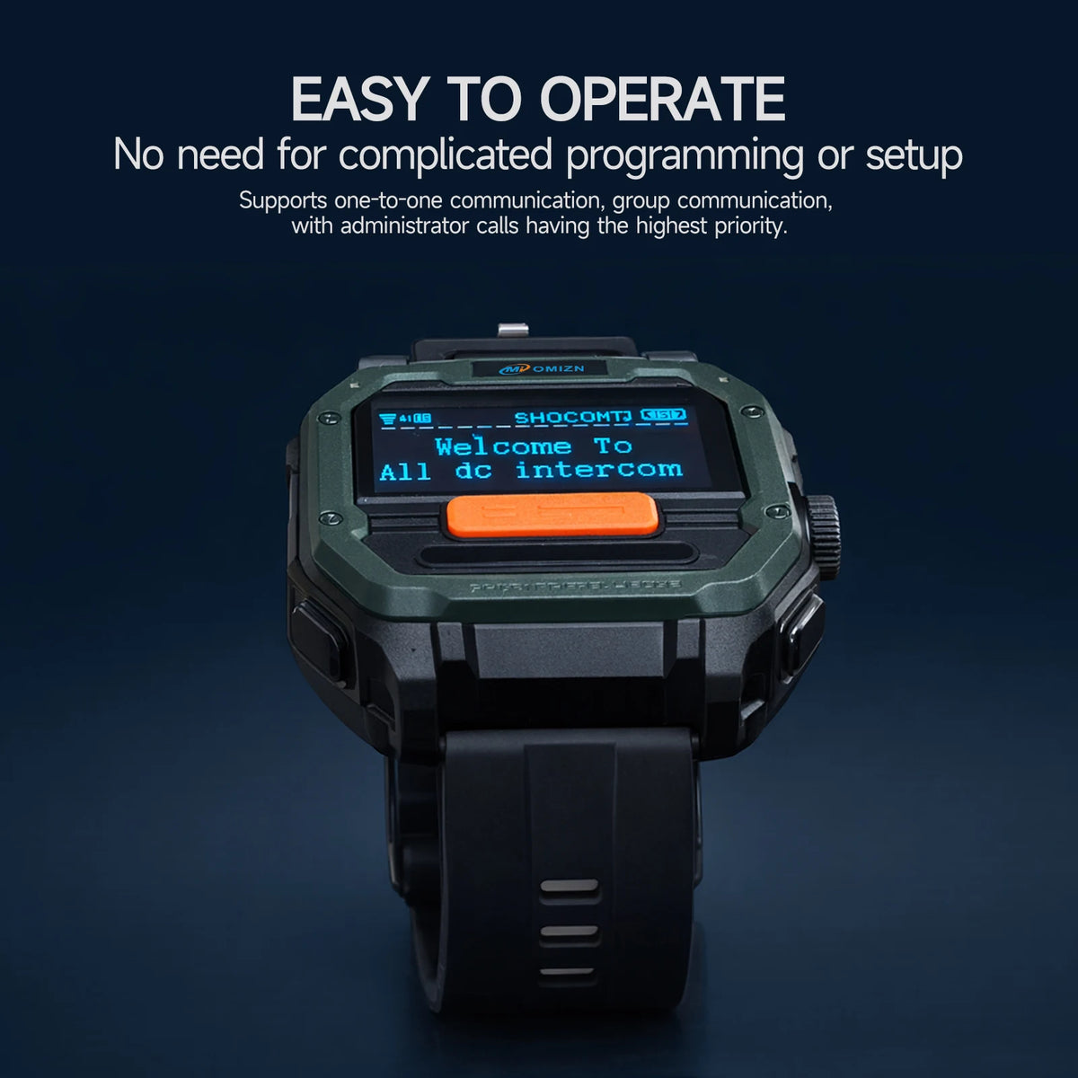 OMIZN Walkie Talkie Camping 4G Radios Mode Analog Portable Network Radio AES256 Waterproof Unlimited Distance Calling OMI-GT5