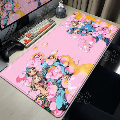 HD J-Jojo B-Bizarre A-Adventure Mouse Pad Gaming 900×400mm Mousepad Xxl Mouse Mat Offices Accessories Keyboard Pad Computer Desk