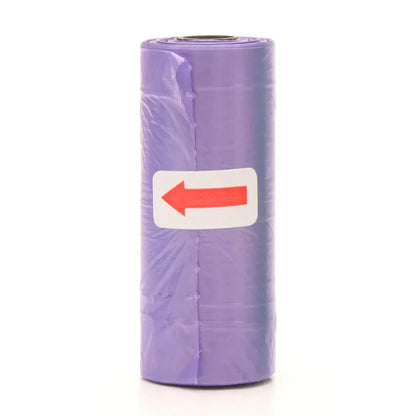 120 Rolls Dog Poop Bag Outdoor Cleaning Poop Bag Outdoor Clean Pets Supplies for Dog 15Bags/Roll Refill Garbage Bag Pet Supplies