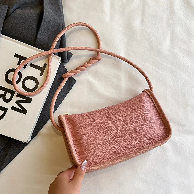 100%Real Cowhide Genuine Leather Sac Fashion Women Crossbody Bags For Ladies New High Capacity Shoulder Bag Handbag Female Purse