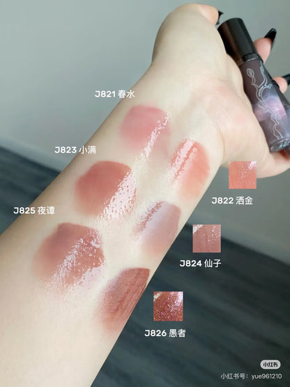 Girlcult Peach Peach Blossom Spring Allin Gift Box Lip Gloss Eye Shadow Blush Contour Conclear Multi Purpose Plate