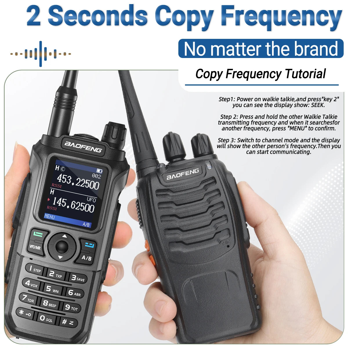 Baofeng UV-21 PRO Walkie Talkie Wireless Copy Frequency 16 KM Long Range TYPE-C V2 Two Way Radio Ham CB Radio UV-5R UV-17