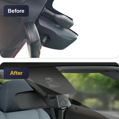 Fitcamx 4K Dash Cam for Lexus IS/ES/GS (2016-2025), Wireless Car DVR Camera with Night Vision, Built-in WiFi, Plug & Play, WDR