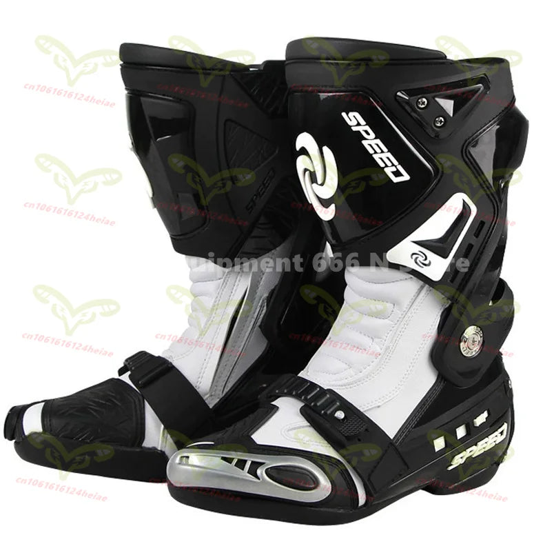 Riding Tribe B1001 Motorcycle Boots Professional Rally Racing Boots Motorbike Rider Biker Shoes Botas Motocross Protective Gear