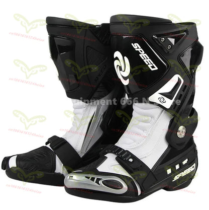 Riding Tribe B1001 Motorcycle Boots Professional Rally Racing Boots Motorbike Rider Biker Shoes Botas Motocross Protective Gear
