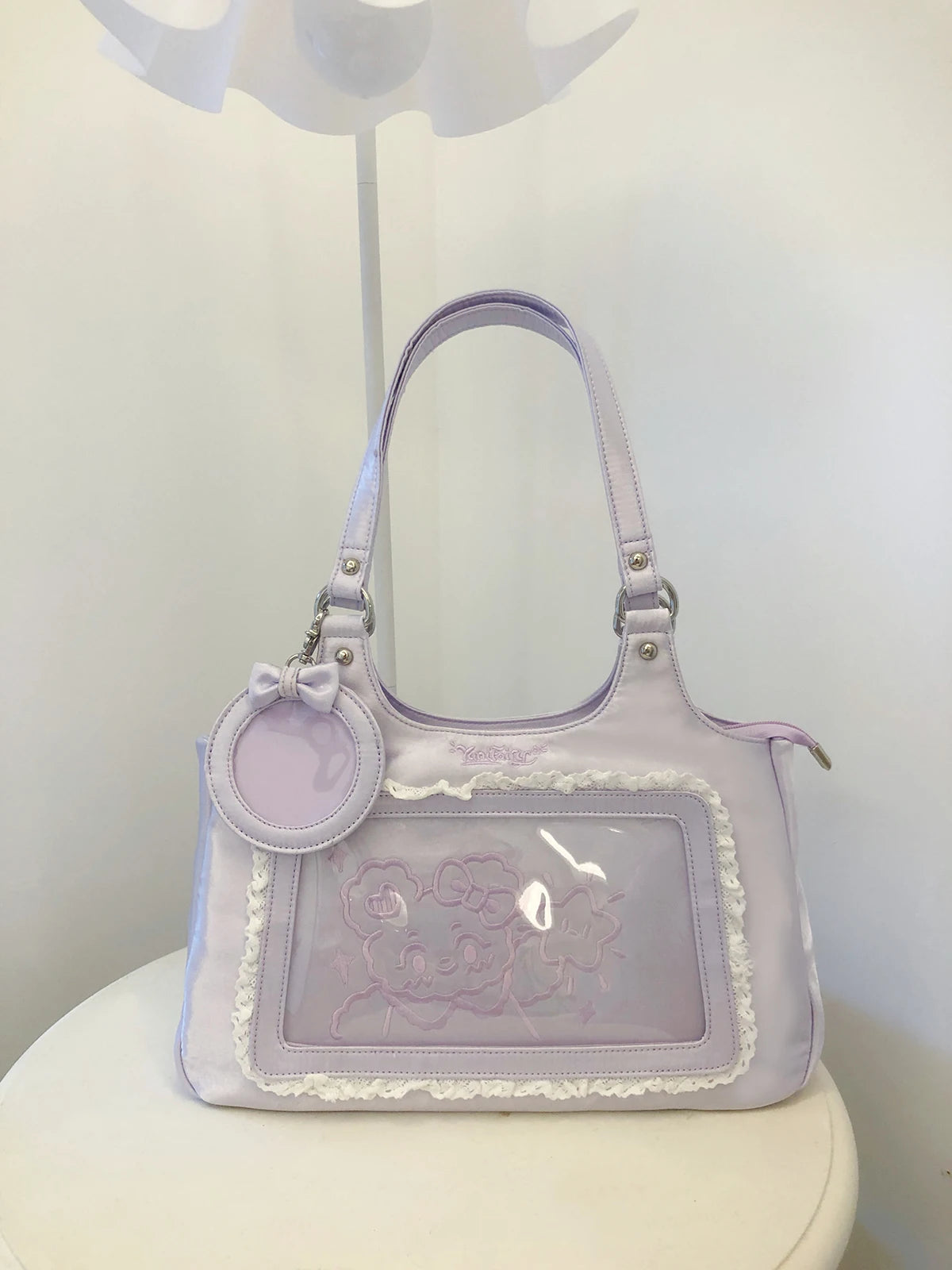 Original Corduroy Satin Lace Ribbon Daily Shoulder Bags Women's Bag Handbags for Women Cute Tote Bags for Women