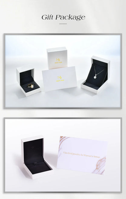MINTYBOX Synthetic Moissanite Cluster Stud Earrings Solid 925 Sliver 18k Gold Plated for Women Wedding Engagement Luxury Jewelry