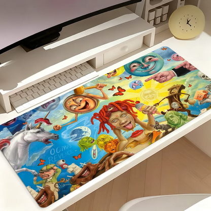 Singer T-Trippie Redd Mouse Pad Large Cute Non-slip Lockedge Desktop Computer Desk Mat Keyboard MousePad Office Gamer Student