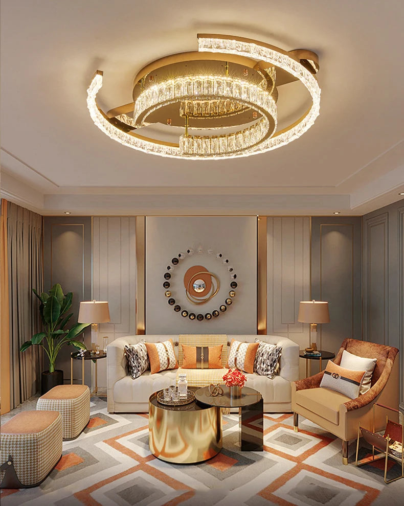 Home Ceiling Light, Bedroom Decoration, Intelligent LED Light, Living Room Ceiling Light, Indoor Lighting Fixture