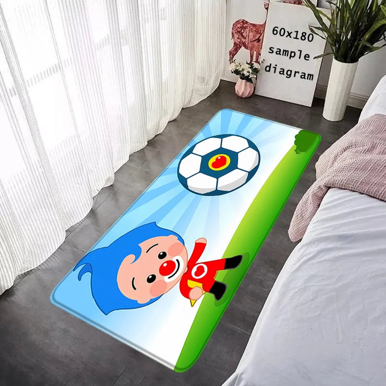 Cartoon Foot Rug Welcome Floor Mat for Entryway Plim Plim Bathroom Hallway Carpet Kitchen Water Adsorbed Rugs Fluffy Home Decor
