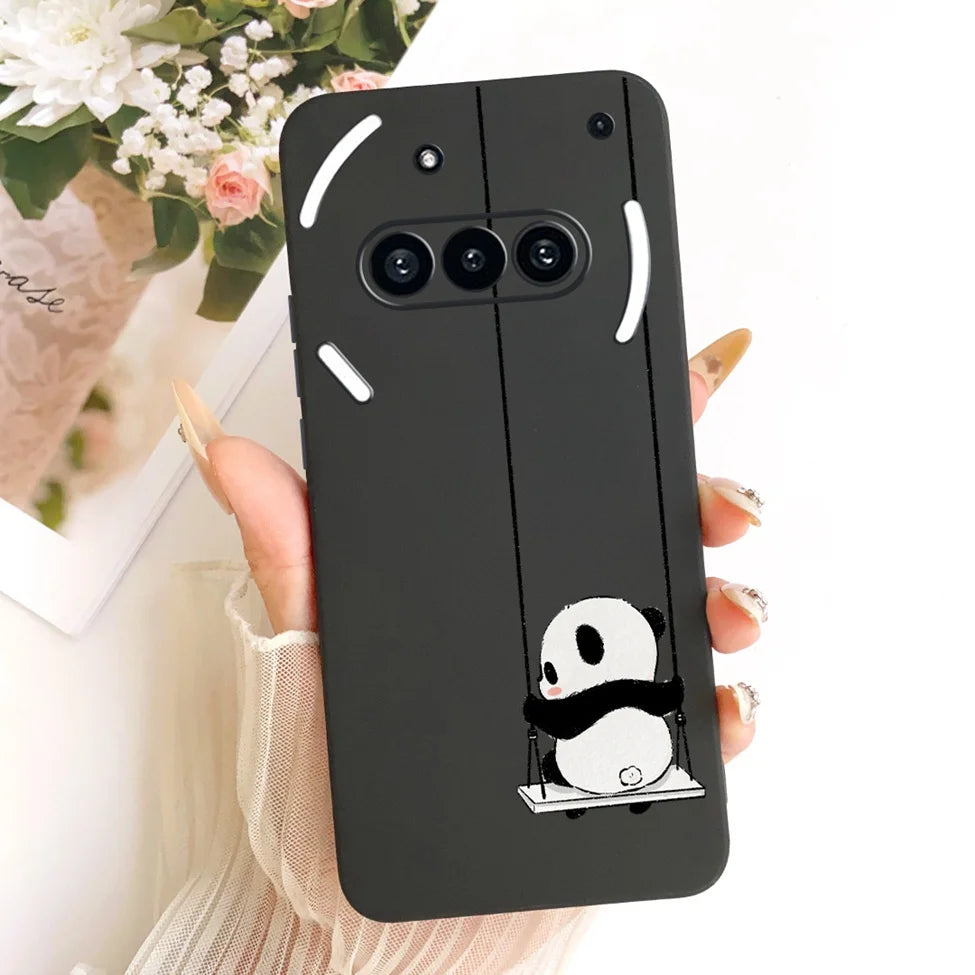 Casing For Nothing Phone (3a) A059 Cover For Nothing Phone 3a Case Silicone Cute Cat Fashion Butterfly Funny Painted
