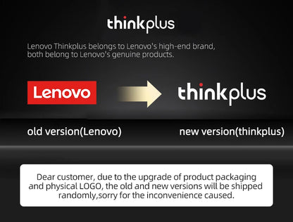 Choice US Lenovo LP6 Bluetooth 5.0 Headphones 9D Strong Deep Bass Music Sound Earbuds Sweatproof Cinema Sound Earphones