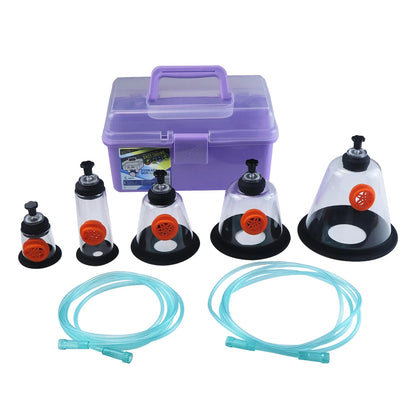 Canack Pet Oxygen Mask Kit Oxygen Inhalation Atomizing Mask for Cats and Dogs 5 Sizes Veterinary Clinic Supplies
