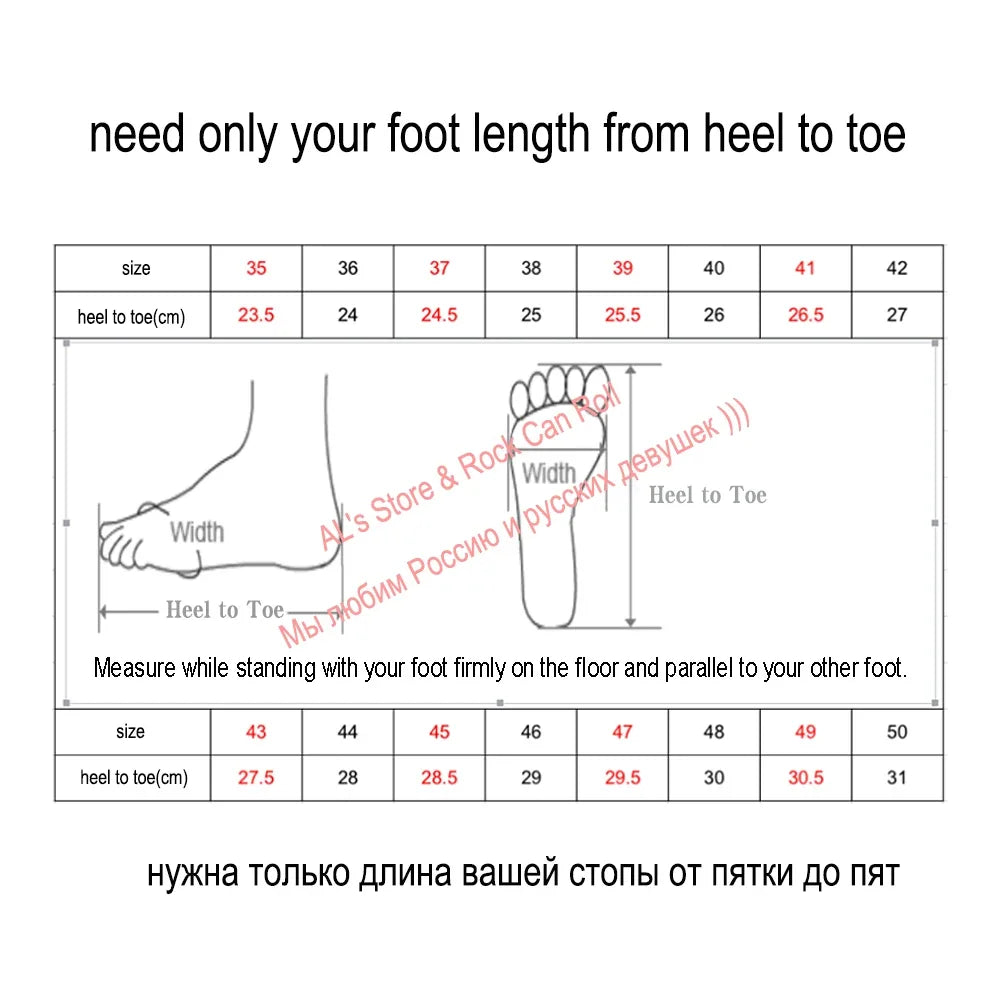 L750 RockCanRoll Super Quality Handmade Goodyear Welted Skill Italian Cowhide Boot Size 35-50
