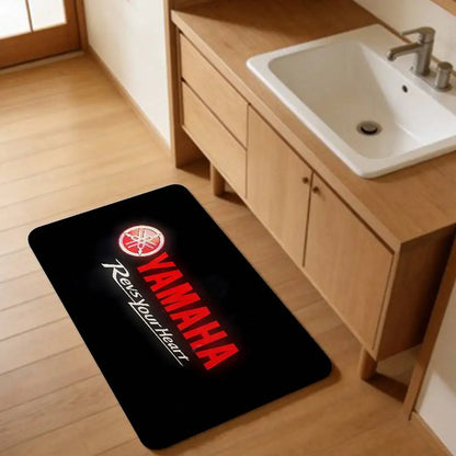 Motorcycle Classic Logo Y-YamahaS Door Mat Nordic Style Bedroom Living Room Doormat Home Balcony Anti-Slip Alfombra