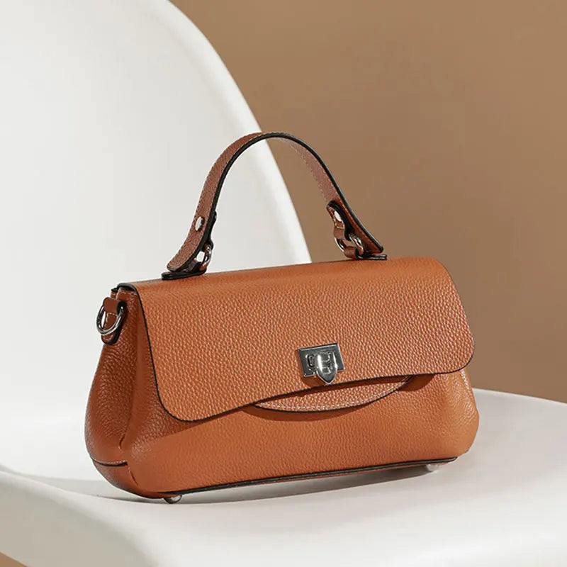 Genuine Leather Women's Bag Luxury Designer Crossbody Bags High Quality Cowhide Women Shoulder Bag Female Handbags M8863