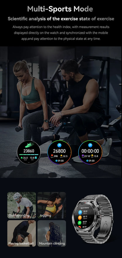 2026 New TWS 2-in-1 Smart Watch Earphones 1.43 "AMOLED Screen with Heart Rate Sleep Monitoring Music Player NFC IP67 Smartwatch