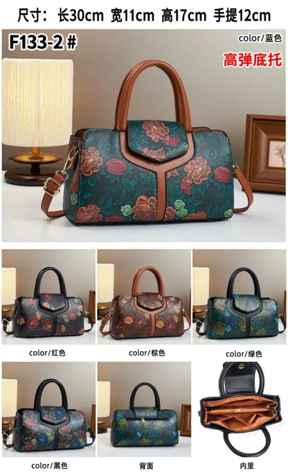 Luxury Brand Designer Women'S Handbag Fashion New Shoulder Bag Large Capacity Versatile Crossbody Bag Classic Boston Tote Bag