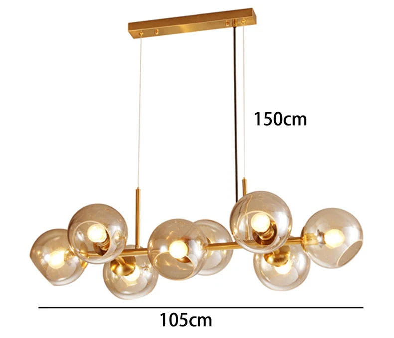 Modern home decor led lights pendant light lamps for living room Chandeliers for dining room hanging light indoor lighting