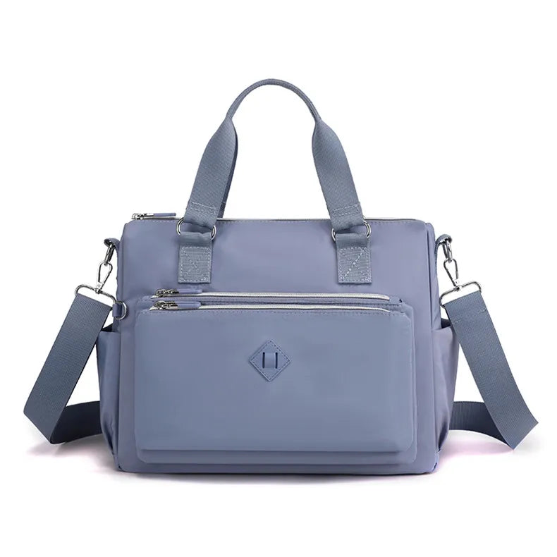 High-grade fabrics,Women's Shoulder bag Female Top-Handle bag Handbag Waterproof Nylon CrossBody Bag Ladies Messenger Bag