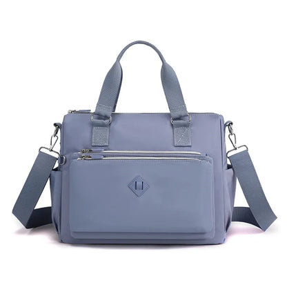 High-grade fabrics,Women's Shoulder bag Female Top-Handle bag Handbag Waterproof Nylon CrossBody Bag Ladies Messenger Bag