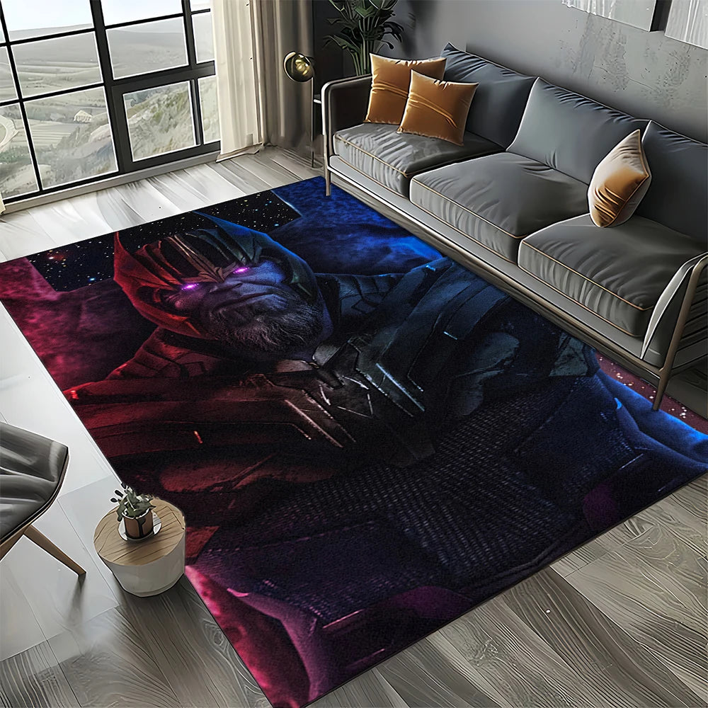 3D Marvel 27 Style Venom Captain SuperHero Carpet Rug for Bedroom Living Room Home Sofa Decoration,kids Large Decor Floor Mat HD