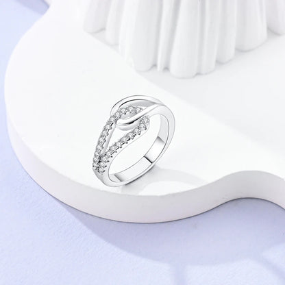 Rings Hot Sales 925 Sterling Silver Love Heart Sun Moon Star Iris Adjustable Rings For Women Wedding Birthday Party Jewelry Gift