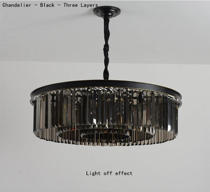 Nordic Designer Luxury Ceiling Chandeliers Modern LED Crystal Pendant Lights for Bedroom Living Room Light Fixtures