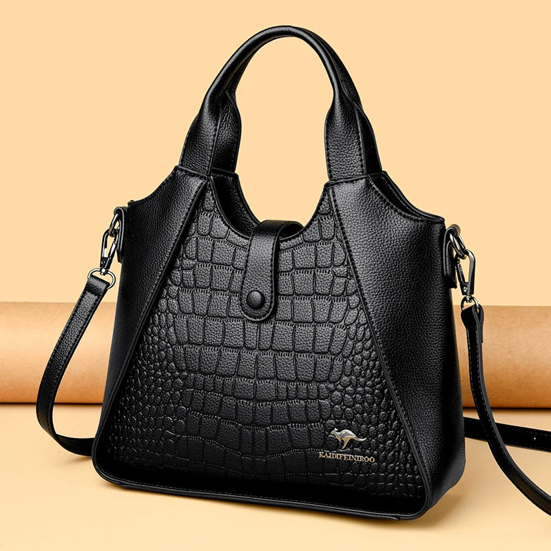 Luxury Designer Handbag Brand High Quality Soft Leather Bags 2024 Sac Crossbody Shoulder Bag For Womens Casual Tote Bag Bolsos