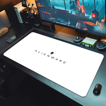 XXL Mouse Pad Computer Custom Desktop Mouse Pads Alienware LOGO Mousepad Natural Rubber Lauge Mouse Mat Anti-slip Soft Carpe