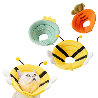 Soft Elizabeth Recovery Collar for Cats Dogs - Anti-Lick Bite Protection Cone Adjustable Pet Post-Surgery Neck Cover Wholesale